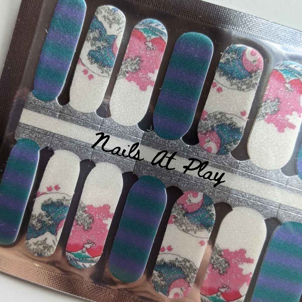 5 for $15 Nail Wraps- Under the Wave